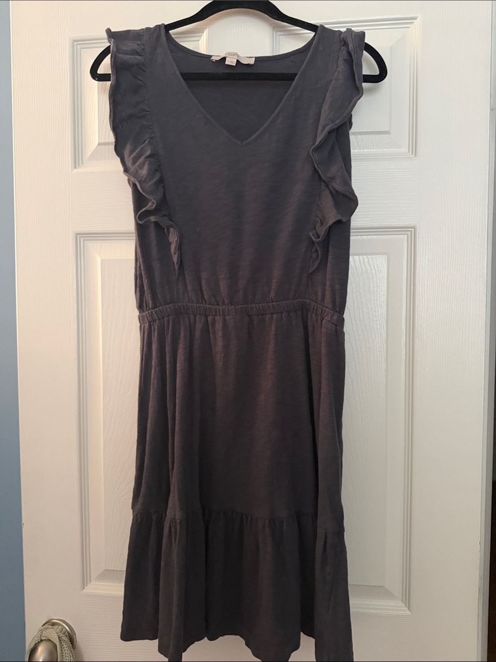 Loft Dark gray dress